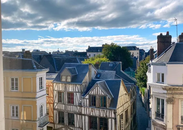 Apartment Coup De Coeur - Quartier Anime Historique De Rouen